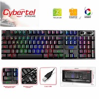 TECLADO CYBERTEL Xtreme - CYB K505 - NEGRO