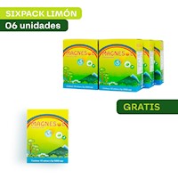 SIXPACK: MAGNESOL EFERVESCENTE LIMÓN x 33 sobres