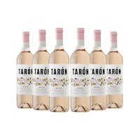 Sixpack Vino rosé Tarón blend D.O Rioja. España