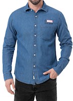 Camisa Moda Denim Hombre Kip-Marvel
