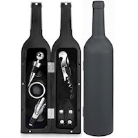 Kit sofisticado de 5 piezas para abrir botellas de vino