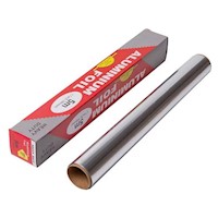 Papel aluminio para horno 30cm x 5m