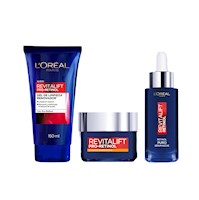 Rutina Revitalift Retinol Gel + Crema Día + Serum Noche