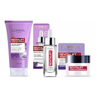 Kit L'oréal Paris Ácido Hialurónico Gel + Sérum + Crema Día