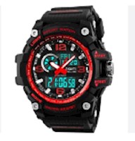 Reloj Skmei 1283 Dual Time Rojo