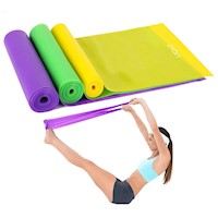 Set de 3 Bandas elásticas abiertas por niveles para terapia yoga y ejercicios