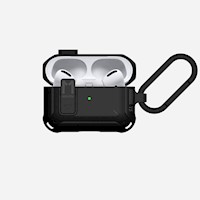 Case Negro Aulumu Slim Lock AirPods Pro 2  AirPods Pro 1