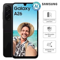 Celular Samsung Galaxy A26 256GB 8GB Negro