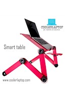 Mesa Coolerlaptop plegable con posa Mouse Magenta