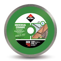 Disco Diamantado Continuo 10" (250 mm) para Cerámica Rubi CEV-250 SUPERPRO