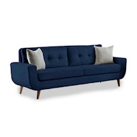 Sofá de 3 Cuerpos Modelo Mango azul osc