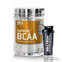 Aminoácidos Supreme Nutrition Bcaa 500gr Watermelon + Shaker