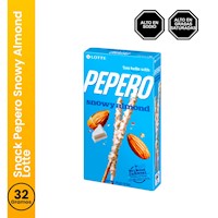 Snack Pepero Snowy Almond 32gr Lotte