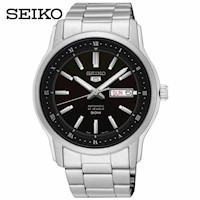 Reloj Seiko 5 SNKP11 Automatico para Hombre Fecha Acero Inoxidable Dial Negro