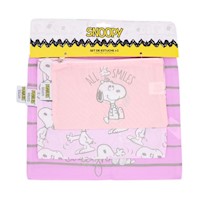 Set De Estuches Multiuso X3 Snoopy