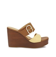 Sandalia Slide Casual SOFI-2604 Mocca Viale Cuero