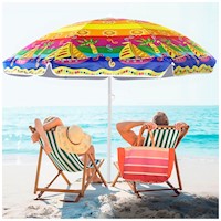 Sombrilla de Playa Grande para Sol 175cm Barco Y83
