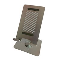 Soporte para Celular Corporativos S&T For Business aluminio giro 360° JHZ6 Silver -Tablet