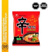 Sopa Instantánéa Picante Shin Ramyun 120gr