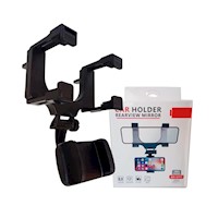 Soporte De Celular Para Auto Espejo Retrovisor 360°