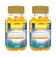 Manzanilla para Adultos Gomitas Sottcor 100gr Chicle x2