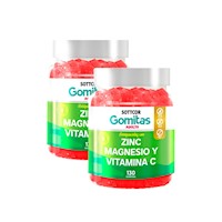 Gomitas De Zinc Sottcor 2 Pack