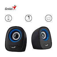 Parlante GENIUS SP-Q160 USB Power 6W Azul