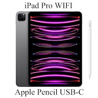 IPAD PRO 11" 4TA GEN 128GB WIFI - SPACE GRAY + APPLE PENCIL USB-C