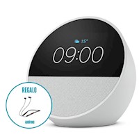 AMAZON ECHO SPOT MODELO 2024 BLANCO + REGALO