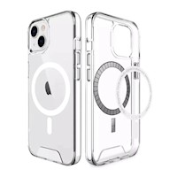 Case Space con MagSafe para Iphone 14 Plus - Transparente