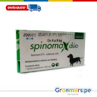 Antipulgas para Perros - SPINOMAX DUO 4 a 9 kg