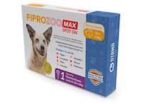 FIPROZOO MAX SPOT ON Caja x 5 10-20kg