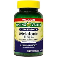 Melatonina 10mg Spring Valley x 240 Tabletas