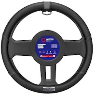 Cubrevolante de auto SPARCO Negro con logo metálico SPS111GR