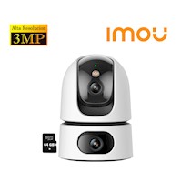 Cámara Seguridad IMOU RANGER DUAL 3MP + 3MP 360° Noche Color + SD 64Gb