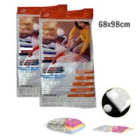 Pack x2 Bolsas de almacenamiento al vacío (68 x 98 cm )