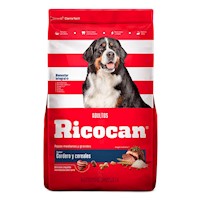 Comida Perro Adulto Mediano y Grande Ricocan Cordero 8kg