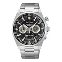 Seiko Chronograph Sport Black 41mm