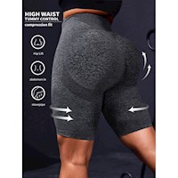 Shorts Deportivos De Malla De Talla Grande Para Mujer