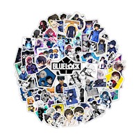 Pack de 50 Stickers Anime Manga Blue Lock