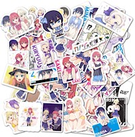 Pack de 50 Stickers Anime Manga Kanojo Mo Kanojo