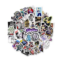 Pack de 50 Stickers Anime Manga Jojos Bizarre Adventures