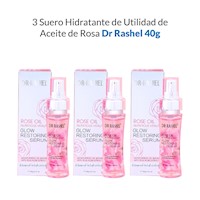 3 Dr Rashel Suero Hidratante de Utilidad de Aceite de Rosa