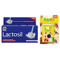 Pack Lactosil y Sugafor 600 tabletas