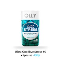 Ultra Goodbye Stress 60 cápsulas - Olly