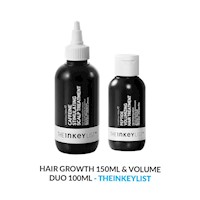 Hair growth & volume duo - the inkey list 150ml/100ml