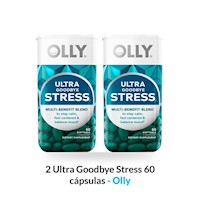 2 Ultra Goodbye Stress 60 cápsulas - Olly