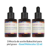 3 Mezcla de aceite Bakuchiol para piel graso - Good Molecules 12ml