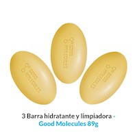 3 Barra hidratante y limpiadora - Good Molecules