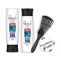 Shampoo-Acondicionador Bomba De Vitaminas Skala + Cepillo Definidor Gratis